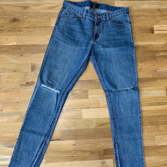 Zara Men’s distressed skinny Jeans (size 33) - Picture 1 of 2